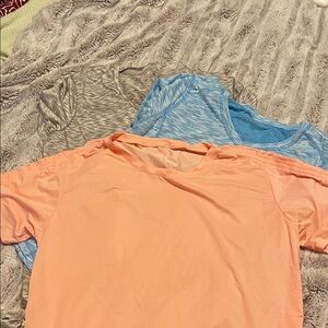 BCG Women's Short Sleeve Tees - Peach, Gray, Blue
